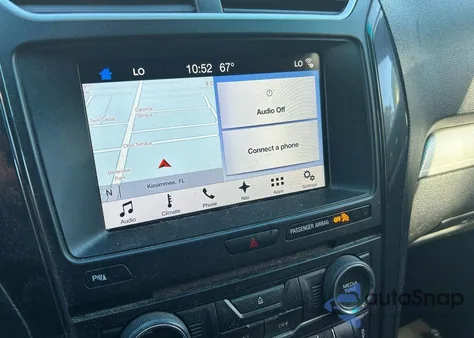 2017 Ford Explorer Xlt z USA, uszkodzony, nr VIN 1FM5K8D86HGA83706